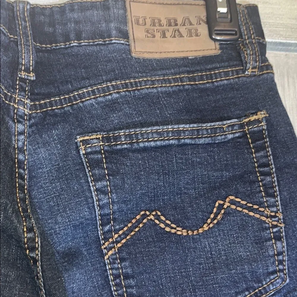 Urban Star 32X30 Men’s Straight Leg Jeans Dark Wash #denim #contemporary